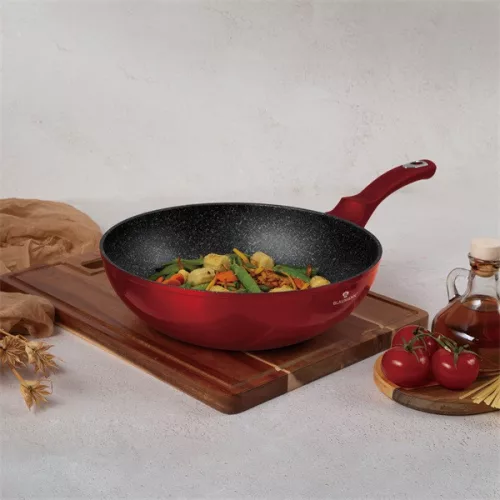 Wok Blaumann BL-3983 Burgundy Collection 28 cm