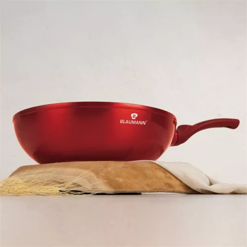 Wok Blaumann BL-3983 Burgundy Collection 28 cm