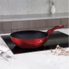Wok Blaumann BL-3983 Burgundy Collection 28 cm