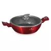 Blaumann BL-3984 Colecția Burgundy 3.8L 28 cm cu picior jos și capac