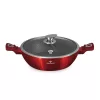 Blaumann BL-3984 Colecția Burgundy 3.8L 28 cm cu picior jos și capac