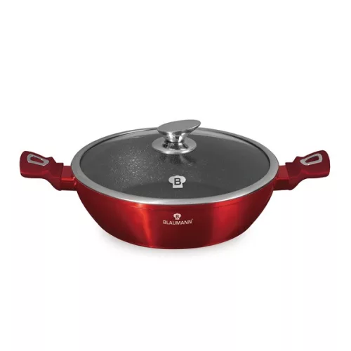 Blaumann BL-3984 Colecția Burgundy 3.8L 28 cm cu picior jos și capac