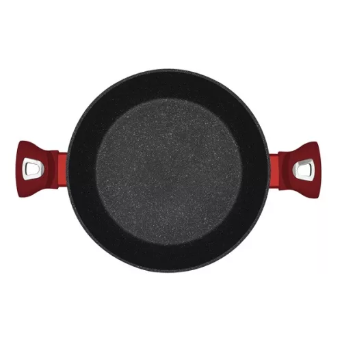 Blaumann BL-3984 Colecția Burgundy 3.8L 28 cm cu picior jos și capac