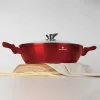 Blaumann BL-3984 Colecția Burgundy 3.8L 28 cm cu picior jos și capac