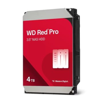   Western Digital 3,5" 4000GB belső SATAIII 7200RPM 512MB RED PRO WD4005FFBX winchester 5 év