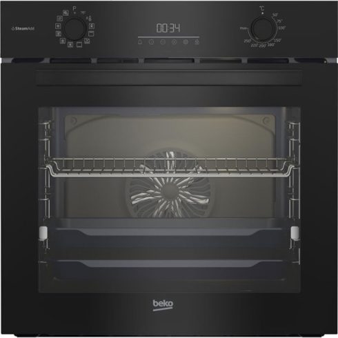 Beko BBIS17300BCS fekete, beépíthető, sütőtér: 72L, légkeverés, sütő