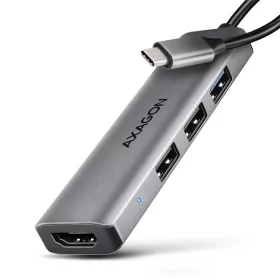Rozbočovač Axagon HMC-H3A USB-C 5 Gbps STARTER 4v1