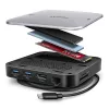 Rozbočovač Axagon HMC-UFO USB-C 10 Gbps UFO 9v1