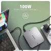 Rozbočovač Axagon HMC-UFO USB-C 10 Gbps UFO 9v1