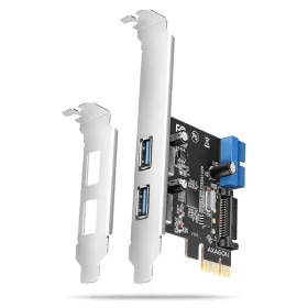   Axagon PCEU-232RS PCI-Express 2x externý + 2x interný USB 5Gbps