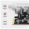 Miesto PCI-Express Axagon PCEU-430RS so 4 portami USB-A s rýchlosťou 5 Gbps