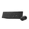 Genius KM-8206S US schwarze kabellose Tastatur + Maus