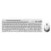 Genius SlimStar 8230 US kabellose weiße Tastatur + Maus