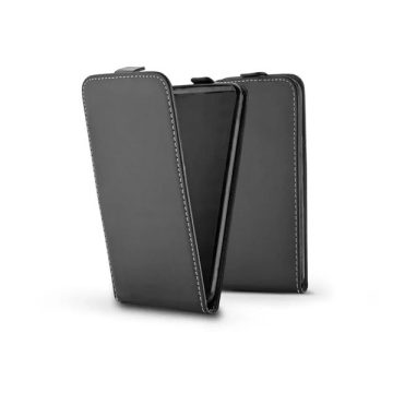   Haffner HF329074 Samsung SM-A165 Galaxy A16 4G/A16 5G Slim Flexi Flip fekete lefelé nyíló tok