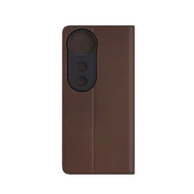 Vivo 6200244 V40 5G faltbare braune Handyhülle