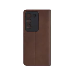 Vivo 6200245 V40 SE faltbare braune Handyhülle