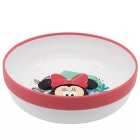   Farfurie adâncă antiderapantă din plastic cu licență Minnie IRIS