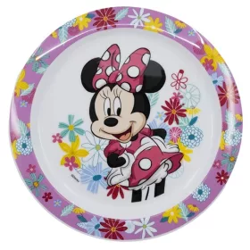   Farfurie din plastic pentru microunde cu licență Minnie IRIS