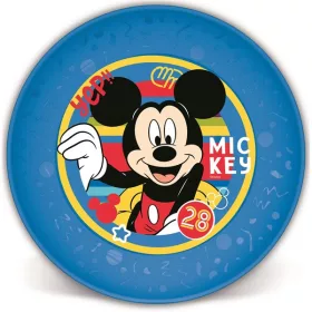 Farfurie plată din plastic cu Mickey Joy, licențiată IRIS