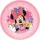 Farfurie plată din plastic cu licență IRIS Minnie joy