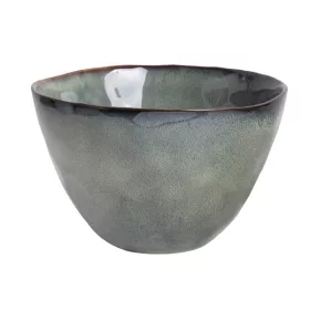 Bol ceramic IRIS pentru musli, verde, 14,5x9cm