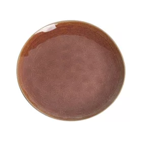 Farfurie ceramică IRIS maro 21.4x2.7cm