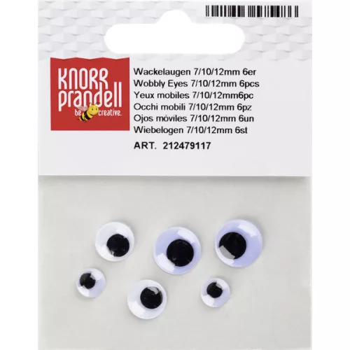 Knorr Prandell 7/10/12 mm 6 kom/pakiranje pokretnih očiju
