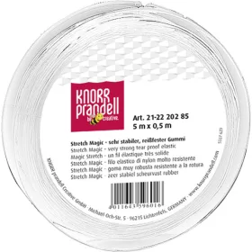 Knorr Prandell prozirna elastična gumena uzica 0,5 mm 5 m