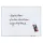 Franken SC3102 lackierte magnetische Whiteboard-Tafel 60x90 cm