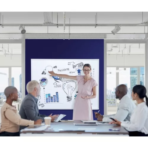 Franken SC3102 lackierte magnetische Whiteboard-Tafel 60x90 cm