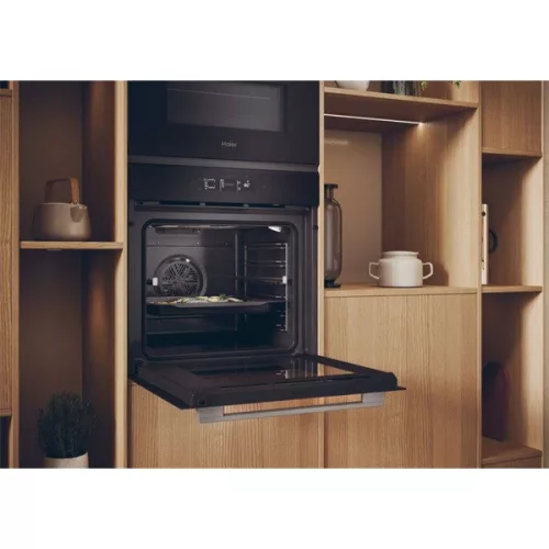 Haier H6 ID25G3HTX nerezová, vstavaná, objem rúry: 78 l, rúra
