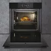 Haier HWO60SM6FS9XHP fekete, beépíthető, sütőtér: 70L, sütő