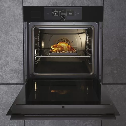 Haier HWO60SM6FS9XHP fekete, beépíthető, sütőtér: 70L, sütő