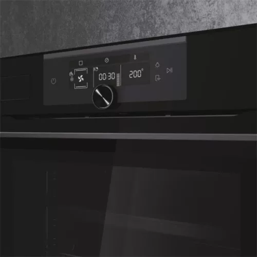 Haier HWO60SM6FS9XHP fekete, beépíthető, sütőtér: 70L, sütő