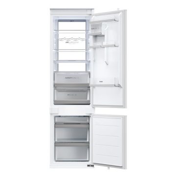   Haier HBW7519C fehér, alulfagyasztós, beépíthető, Hűtő:214L, Fagyasztó:86L, No frost hűtőszekrény