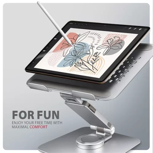 Axagon STND-LR ALU HQ 10"-17,3" laptop állvány