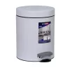 EUROGOLD SIRIUS 5l 19x24cm fehér pedálos szemetes