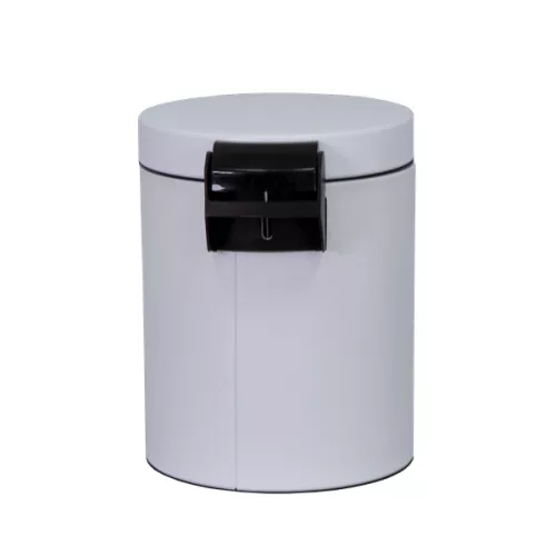 EUROGOLD SIRIUS 5l 19x24cm fehér pedálos szemetes