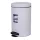 EUROGOLD SIRIUS 14l 40x25cm fehér pedálos fém szemetes