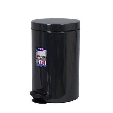   EUROGOLD SIRIUS 14l 40x25cm antracit szürke pedálos szemetes