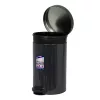 EUROGOLD SIRIUS 14l 40x25cm antracit szürke pedálos szemetes