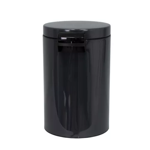 EUROGOLD SIRIUS 14l 40x25cm antracit szürke pedálos szemetes