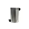 EUROGOLD SIRIUS 14l 40x25cm ezüst pedálos szemetes