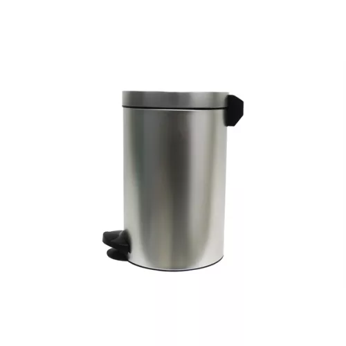 EUROGOLD SIRIUS 14l 40x25cm ezüst pedálos szemetes