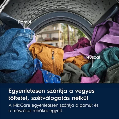 Electrolux EW6D285AE GentleCare biela, 8 kg, tepelné čerpadlo, sušička bielizne