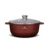 Blaumann BL-4081 Colecția Cerastone 6.5L, oală cu capac, 28 cm