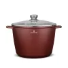Blaumann BL-4088 10L Colecția Cerastone Ghiveci cu picior și capac, 28 cm