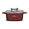 Blaumann BL-4090 Colecția Cerastone Ghiveci pătrat de 20 cm cu capac