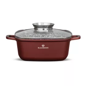   Blaumann BL-4091 Colecția Cerastone Ghiveci pătrat de 22 cm cu capac