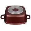 Blaumann BL-4091 Colecția Cerastone Ghiveci pătrat de 22 cm cu capac
